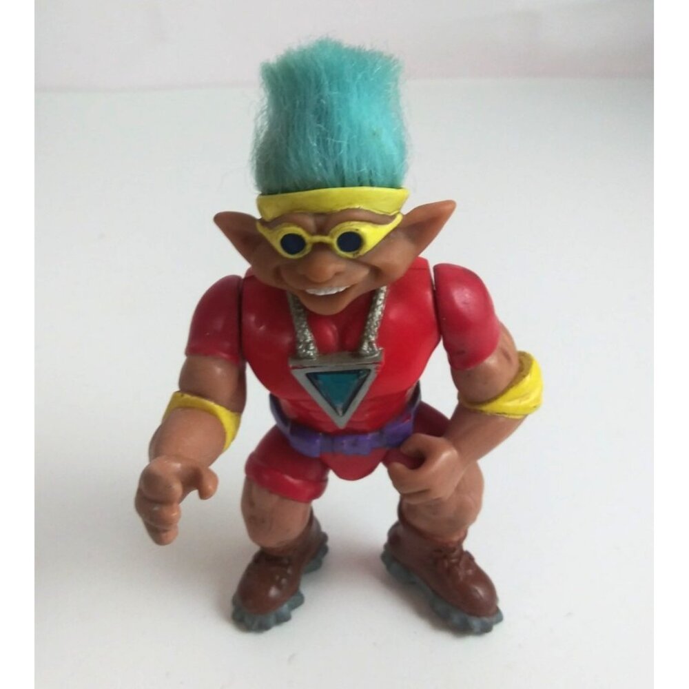 Vintage 1992 Ace Stone Protectors Clifford the Rock Climber 5" Action Figure